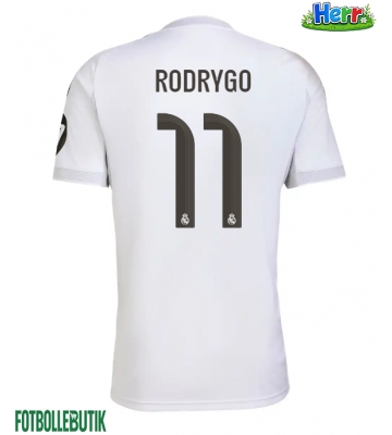 Real Madrid Rodrygo Goes #11 Hemmatröja 2025-26 Kortärmad
